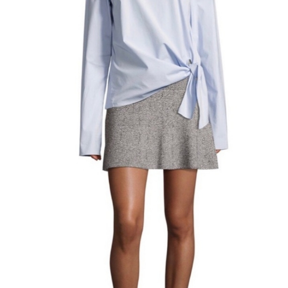 Theory Gida Prosecco Knit Mini Skirt EUC